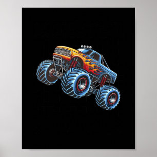 Monster Truck Mama Mom Monster Truck Are My Jam Tr Poster