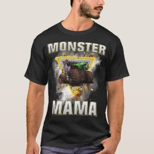 Monster Truck Mama  Retro Vintage Monster Truck  T-Shirt