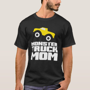 Monster Truck Mom Family Matching Racing Party T-Shirt