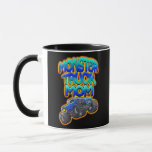 Monster Truck Mom Graffiti Style Mug<br><div class="desc">Monster Truck Mom Graffiti Style Gift. Perfect gift for your dad, mom, papa, men, women, friend and family members on Thanksgiving Day, Christmas Day, Mothers Day, Fathers Day, 4th of July, 1776 Independent day, Veterans Day, Halloween Day, Patrick's Day</div>