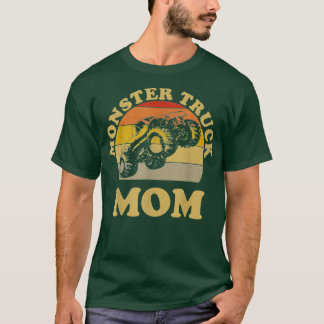 Monster Truck Mom Retro Vintage Monster Truck T-Shirt