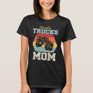 Monster Truck Mom Retro Vintage  Monster Truck Tee