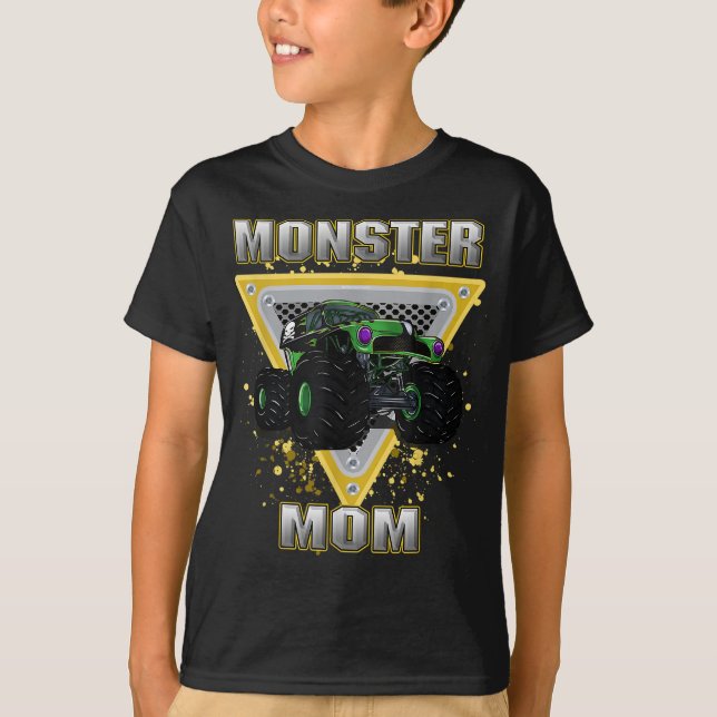 Monster Truck Mom T-Shirt (Front)