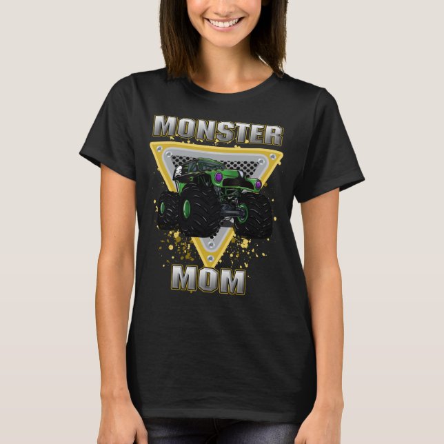 Monster Truck Mom T-Shirt (Front)