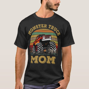 Monster Truck Mom Vintage Retro Style Women T-Shirt