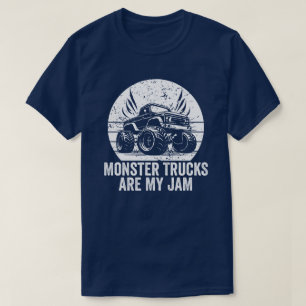 Monster Truck monster trucks are my jam Car T-Shirt