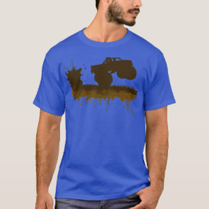 Monster Truck Mud Splatter RC Radio Control Big Si T-Shirt