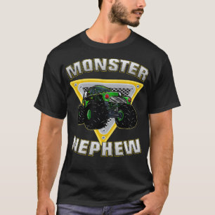 Monster Truck Nephew Retro Vintage Monster Truck T-Shirt