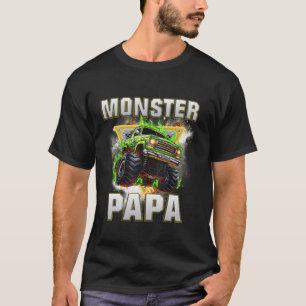 Monster Truck Papa Monster Truck Are My Jam Boys K T-Shirt