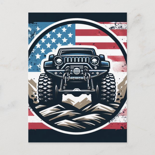 MONSTER TRUCK POST CARD (Front)