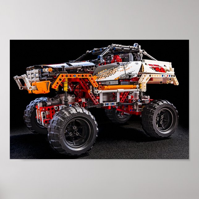 monster truck poster (Front)
