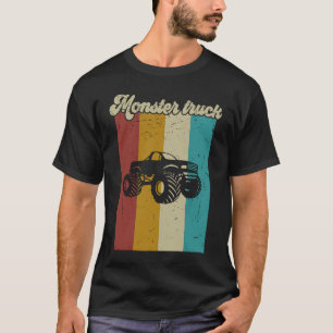 Monster Truck Retro Vintage Monster Truck For Men  T-Shirt