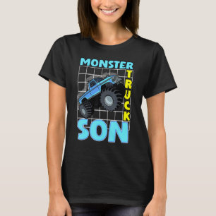 Monster Truck Son Monster Truck Family Fans T-Shirt