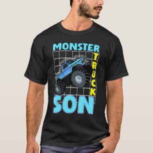 Monster Truck Son Monster Truck Family Fans T-Shirt