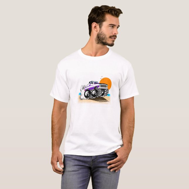 Monster Truck T-Shirt for Men (Front Full)