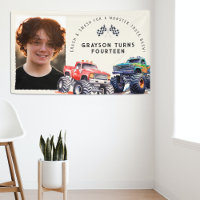 Monster Truck Themed Photo Birthday Party