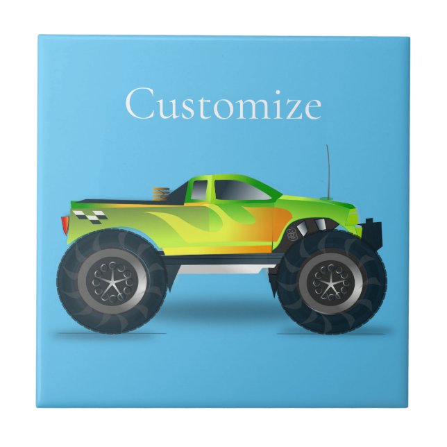 Monster Truck Thunder_Cove Tile (Front)