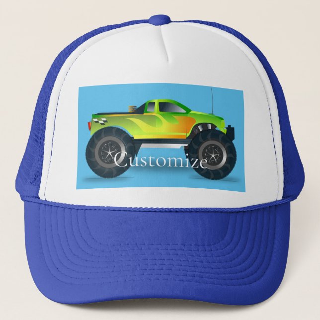 Monster Truck Thunder_Cove Trucker Hat (Front)