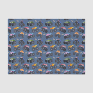Monster Truck Tissue Paper