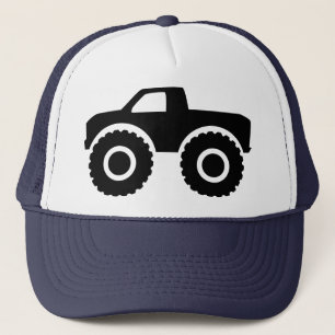 Monster truck trucker hat