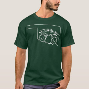Monster truck vintage- Okhlahoma off-road driver  T-Shirt