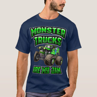 Monster Trucks Are My Jam Cool Monster Truck T 2 T-Shirt