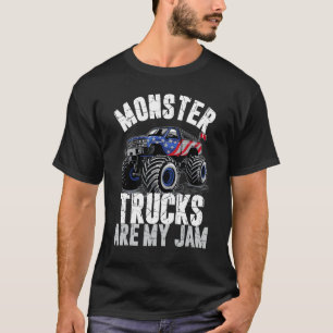 Monster Trucks Are My Jam T-Shirt