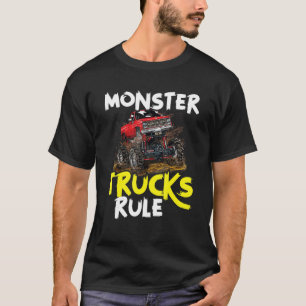 Monster Trucks For Kids And Adults Monster Dri T-Shirt