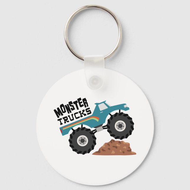 Monster Trucks Keychain (Front)