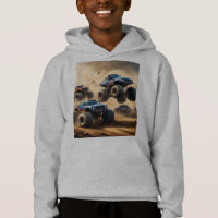 Monster Trucks Mayhem, Boys Hoodie