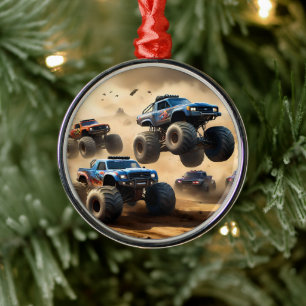 Monster Trucks Mayhem,  Metal Ornament