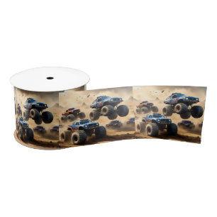 Monster Trucks Mayhem,  Satin Ribbon