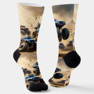 Monster Trucks Racing In The Desert, Socks