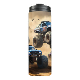 Monster Trucks Racing In The Desert, Thermal Tumbler