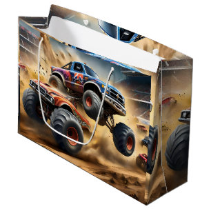 Monster Trucks Smash Up Derby,  Large Gift Bag