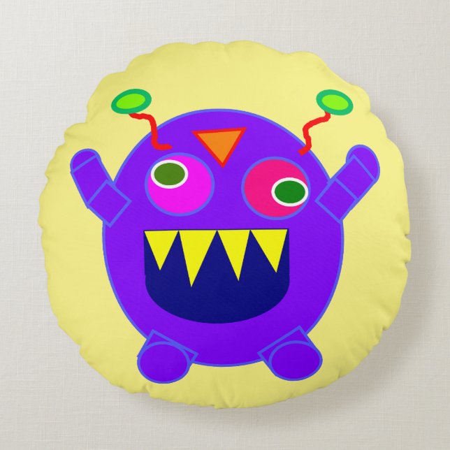 MONSTER UGLY DOLL FUNNY PILLOW (Front)