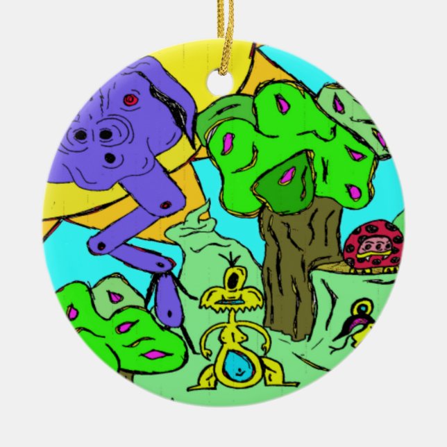 Monster Valley Ornament (Front)