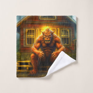 Monster Wash Cloth