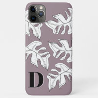 Monstera Black White Botanical Wedding