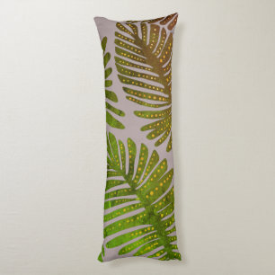 Monstera Body Pillow