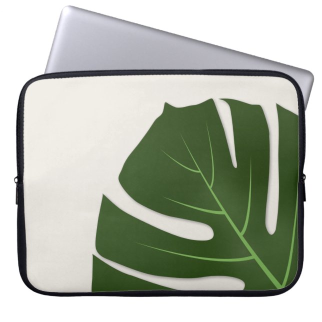 Monstera Laptop Sleeve (Front)