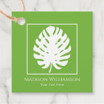Monstera Leaf Tropical Coastal Modern             