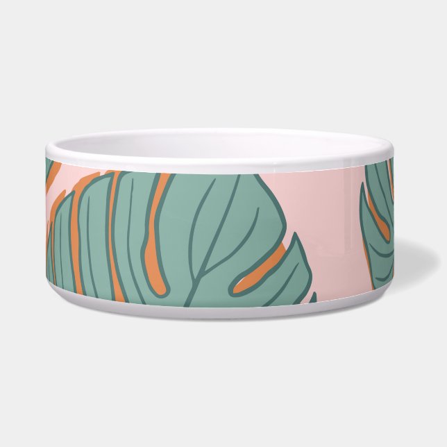 Monstera Leaf: Tropical Vintage Pattern (Front)