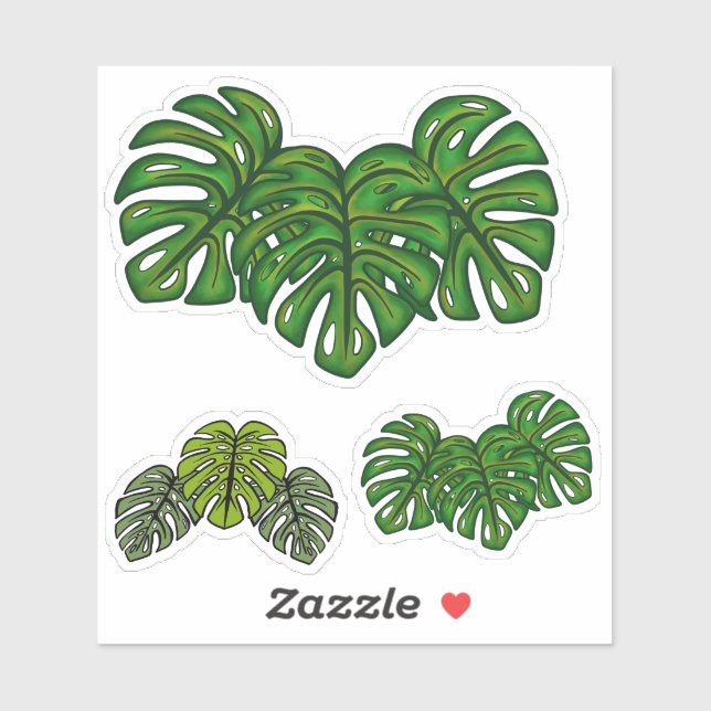 Monstera Leaves (Sheet)