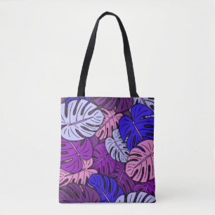 Monstera Leaves #4 Tote Bag