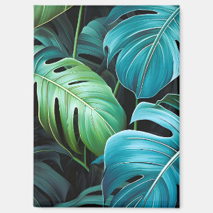 Monstera Leaves Botanical Tropical Jungle Foliage Magnet