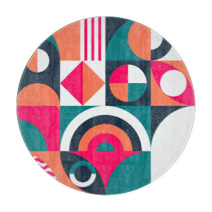 Monstera Leaves: Tropical Vintage Pattern Cutting Board