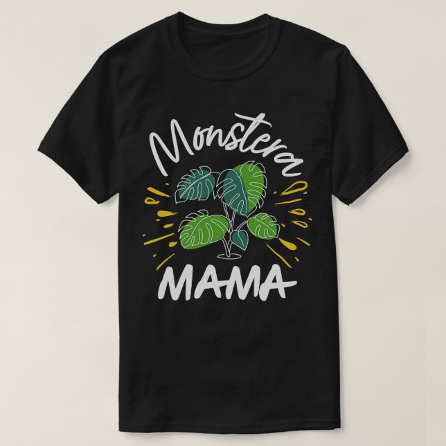 Monstera Mama T-Shirt (Design Front)
