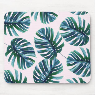 Monstera Pattern Mousepad