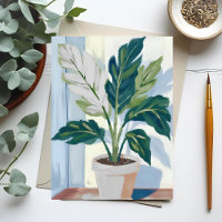 Monstera Plant | Houseplant Green Thumb Painting